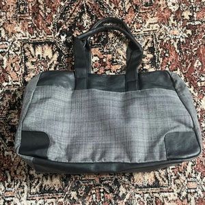 John Varvatos - Black/Gray Duffle Bag